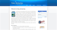 Desktop Screenshot of easy-airjourney.com